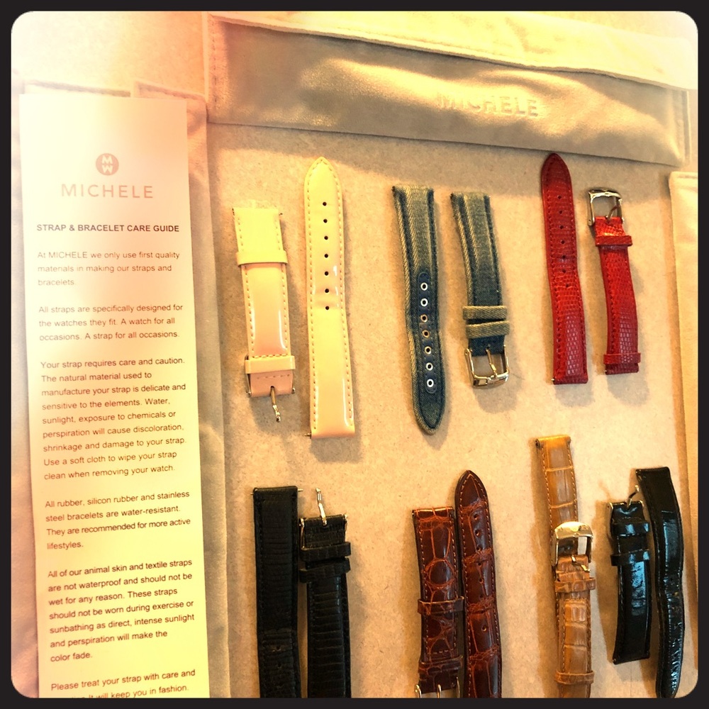 Michele watch bands